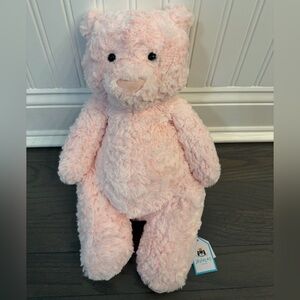 AUTHENTIC Jellycat LARGE Leola Bear Pink Soft USA SELLER SHIPS TODAY NWT